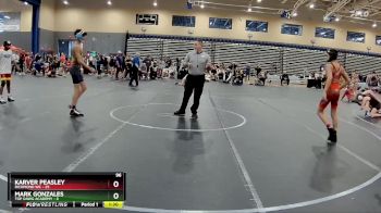 96 lbs Round 4 (8 Team) - Mark Gonzales, Top Dawg Academy vs Karver Peasley, Richmond WC