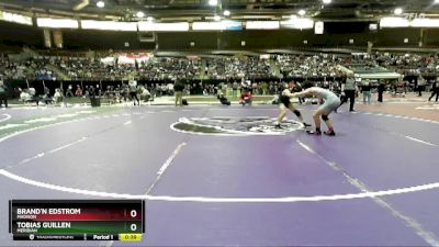 106 lbs Cons. Semi - Brand`n Edstrom, Madison vs Tobias Guillen, Meridian