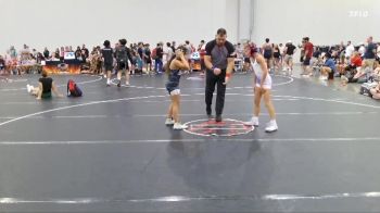 85 lbs Round 1 (10 Team) - Lucy Oakes, Takedown Elite vs Anela Hogg, Missouri Outlaws