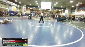 215 lbs Champ. Round 3 - Enrique I. Segura, Redwood vs Kallin Youkhan, Trabuco Hills