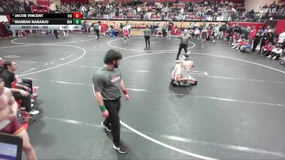 150 lbs 3rd Place Match - Niamiah Naranjo, Minico vs Jacob Vincent, Highland