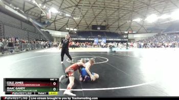 105 lbs Cons. Round 2 - Isaac Gandy, Ferndale Force Wrestling Club vs Cole James, Thunder Mountain Wrestling Club