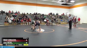 JV Boys-4 lbs Round 2 - Cole Dieter, Dubuque Hempstead vs Brady Shekleton, Epworth, Western Dubuque