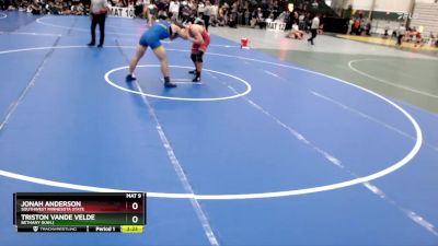 184 lbs Quarterfinal - Jonah Anderson, Southwest Minnesota State vs Triston Vande Velde, Bethany (Kan.)