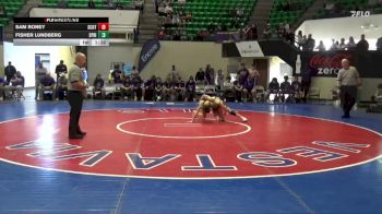 108 lbs Finals (8 Team) - Fisher Lundberg, Springville vs Sam Roney, Scottsboro