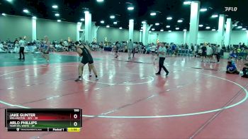 190 lbs Round 6 (16 Team) - Arlo Phillips, Team STL White vs Jake Gunter, Wellington - DEV