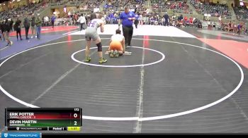 172 lbs Semis (4 Team) - Devin Martin, Harrisburg vs Erik Potter, Yamhill-Carlton