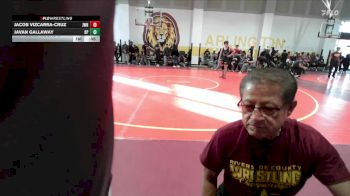 157 lbs Cons. Round 3 - Javan Gallaway, Riverside Poly vs Jacob Vizcarra-Cruz, JW North