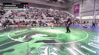 U17 Women - 49 lbs Champ. Round 3 - Daylee Watson, PA vs Summer Mutschler, MD