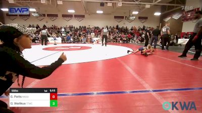 55 lbs Rr Rnd 2 - Garrett Potts, Wagoner Takedown Club vs Oakley Waitkus, Team Tulsa Wrestling Club