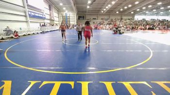 185 lbs Rr Rnd 1 - Melanie Luna-Vasquez, OBWC Bazooka Girls vs Sierra Ripka, Misfits Girls Wrestling