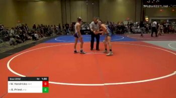 Match - Will Hendricks, War vs Braden Priest, Jr Drillers