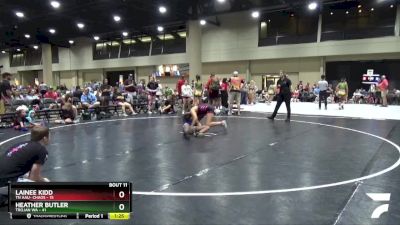 155 lbs Round 4 (6 Team) - Heather Butler, Trojan WA vs Lainee Kidd, TN AAU- Chaos