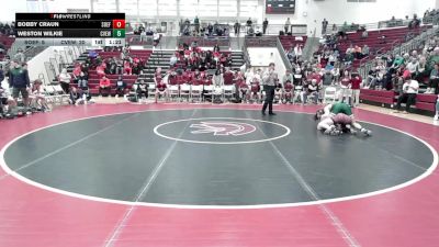 165 lbs Semis & 3rd Wb (16 Team) - Bobby Craun, South Effingham vs Weston Wilkie, Creekview