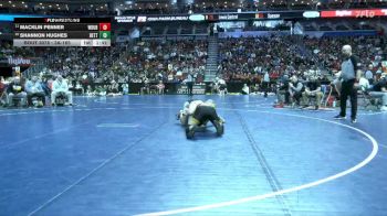 3A-165 lbs Champ. Round 1 - Macklin Penner, Western Dubuque vs Shannon Hughes, Bettendorf