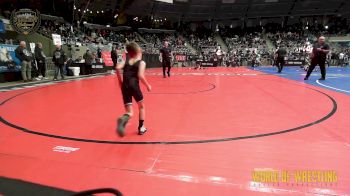 43 lbs Quarterfinal - Lincoln Rich, Massa's Maniacs vs Grady Black, Big Game Wrestling Club