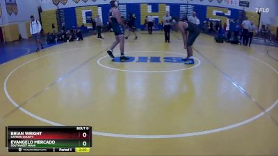 175 Gold Round 3 - Brian Wright, Camden County vs Evangelo Mercado, Southwest Miami