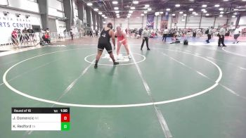 285 lbs Round Of 16 - John Domencic, NC vs Keimel Redford, TN