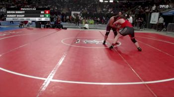 285 lbs Cons. Round 5 - Hubert Sharp, Elko vs Devon Sibbett, Minico