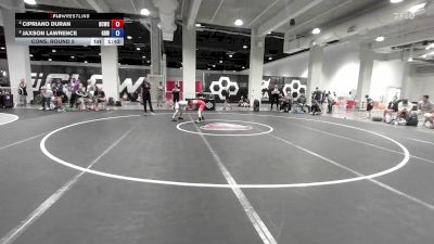 UWW Futures FS - 31 lbs Cons. Round 5 - Cipriano Duran, Bear Cave Wrestling Club vs Jaxson Lawrence, Gold Rush Wrestling
