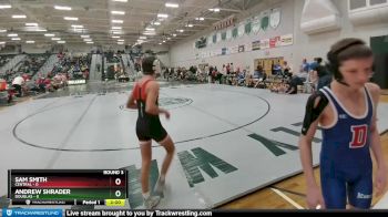 106 lbs Round 3 (8 Team) - Andrew Shrader, Douglas vs Sam Smith, Central