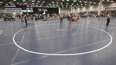 190 lbs Cons. Quarters - Jacob Valdes, Florida vs Arthur Grechanyuk, Built By Brunson Wrestling
