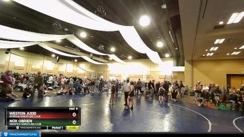 83 lbs Champ. Round 1 - Weston Judd, Morgan Wrestling Club vs Nox Obrien, Wasatch Wrestling Club