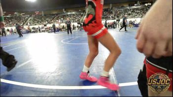 81 lbs Round Of 16 - Avery Ashley, Hinton Takedown Club vs McKynna Scott, Noble Takedown Club