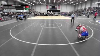 132 lbs Round 2 (3 Team) - Spencer Palmeri, Fairport Sr HS vs Andre Newman, Carthage Sr HS