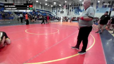 190 lbs Quarterfinal - Caiden Sarff, El Capitan vs Alex Alvarez, Monte Vista