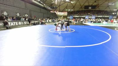 Boys 2A 126 lbs Quarterfinal - Kyler Williams, Port Angeles vs Trevor Anderson, Orting