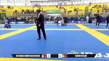 Seamus M Selmi vs Ian Esdras Isidoro Silva Do Nasc 2025 Brasileiro Jiu-Jitsu IBJJF