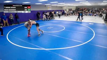 165 lbs Cons. Round 2 - Andre Hogan, Ensworth vs Noah Schuman, Green Hills