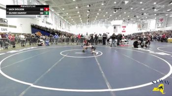 50 lbs 5th Place Match - Oliver Harvey, Cazenovia Wrestling Club vs Jack Dolson, B2 Wrestling Academy