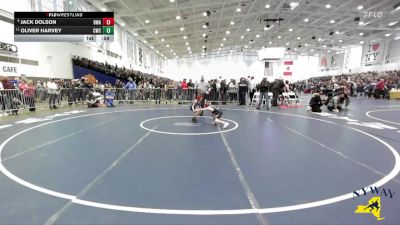 50 lbs 5th Place Match - Oliver Harvey, Cazenovia Wrestling Club vs Jack Dolson, B2 Wrestling Academy