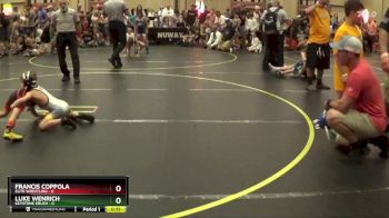 46 lbs Round 5 (6 Team) - Francis Coppola, Elite Wrestling vs LUKE WENRICH, Keystone Krush