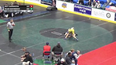 132 lbs Consi Of 8 #2 - Matt Harrington, Cathedral Prep vs Islam Sadyrbekov, Chartiers Valley