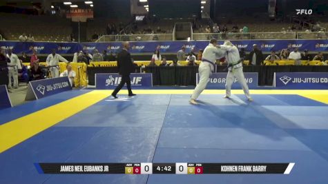 Kohnen Frank Barry vs James Neil Eubanks Jr 2026 Pan Jiu Jitsu IBJJF Championship