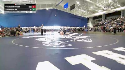 165 lbs 3rd Place Match - Ender Rider, Olathe East vs Vance Provost, Olathe North