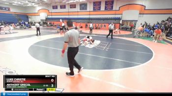 157 lbs Cons. Round 1 - Luke Christie, North Central (IL) vs Anthony Grecol, Heidelberg University