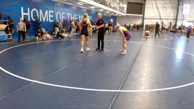 180 lbs Cons. Round 1 - Maddie Hall, Wisconsin Stevens Point vs Darcee O`Loughlin, Hawkeye Community College