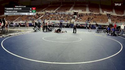 150-D3 Champ. Round 1 - Elijah Little, Thunderbird High School vs Gabriel Casillas, Coolidge High School