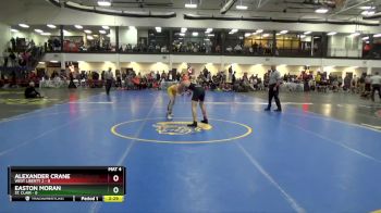 125 lbs Round 4 (10 Team) - Easton Moran, St. Clair vs Alexander Crane, West Liberty 2