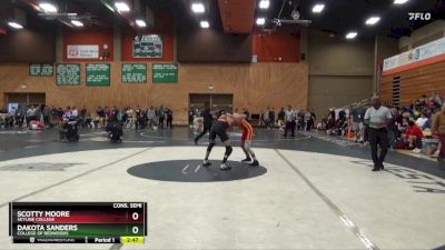 125 lbs Cons. Semi - Scotty Moore, Skyline College vs Dakota Sanders, College Of Redwoods