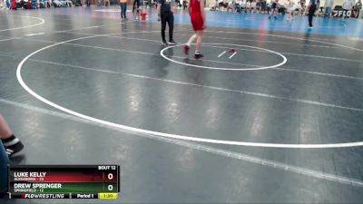 150 lbs Finals (8 Team) - Luke Kelly, Alexandria vs Drew Sprenger, Springfield
