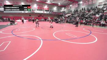 157 lbs Quarterfinal - Joseph Yefimchuk, Fife vs Camilo Mendez III, Othello