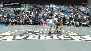 157 lbs Quarterfinal - Austin Paris, Layton vs Hans Kamm, Cascade