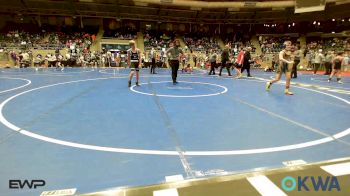 100 lbs Final - Elliott Gibson, Owasso Takedown Club vs Vincent Gustason, Port City Grappling Club