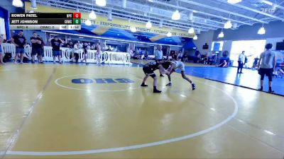 113 lbs Round 6 (8 Team) - Jett Johnson, Cocoa Beach WC vs Rowen Patel, Naperville Central