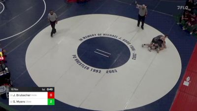 157 lbs Round Of 64 - Jason Brubacher, Parkland vs Skyler Myers, Cranberry